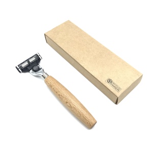 De Madera navaja x hoja de afeitar encuentro <span class=keywords><strong>mach</strong></span> <span class=keywords><strong>3</strong></span> de la cabeza - Product Image 6