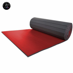 Rollo de espuma <span class=keywords><strong>Xpe</strong></span> de 4cm de espesor de alta calidad, alfombrilla antideslizante MMA, alfombrilla de lucha de diseño personalizado para artes marciales - Product Image 4