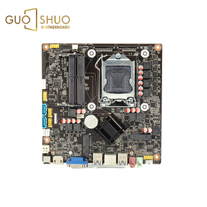 Alta calidad 2018 nuevo fabricante <span class=keywords><strong>de</strong></span> la marca <span class=keywords><strong>de</strong></span> escritorio Intel Socket Lga1151 <span class=keywords><strong>Ddr4</strong></span> H110 Pc placa base - Product Image 1