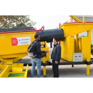 SINOLINKING 20 ton mobil altın madenciliği makine altın işleme tesisi