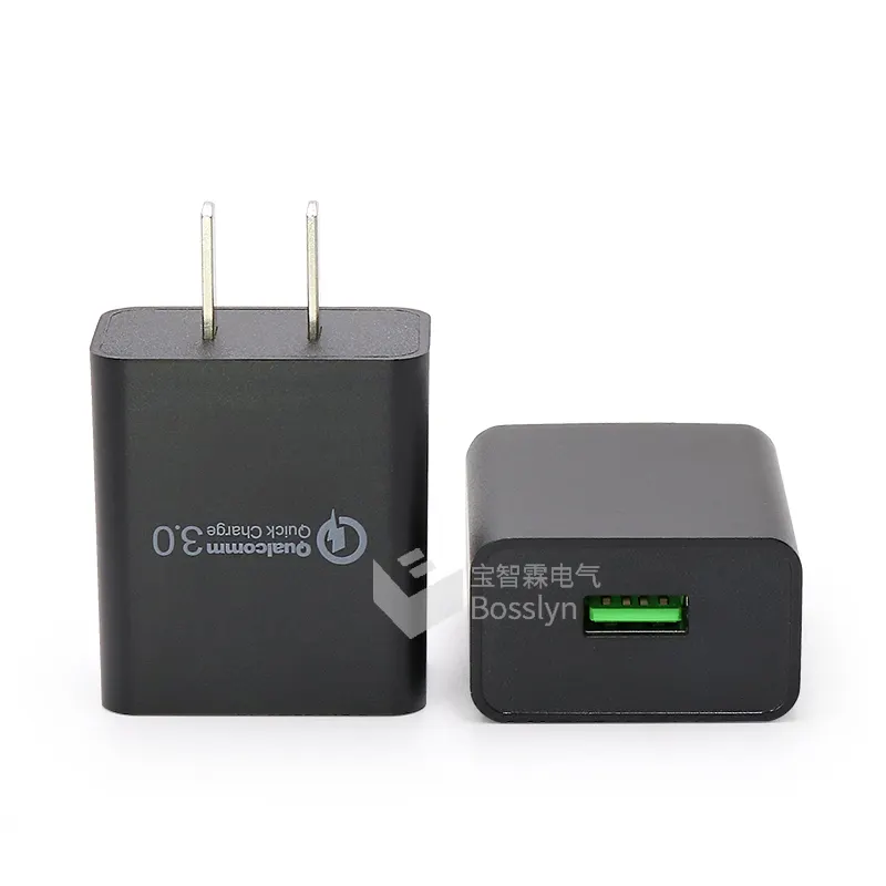 High Quality Fast Charger QC 3.0 wall charger, usb usa wall charger quick charge for iphone samsung mobile phone