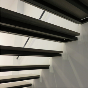 Escalera Flotante Dúplex de Diseño Industrial Estilo Moderno Prima, <span class=keywords><strong>Escalones</strong></span> de Madera y Metal Duraderos para Uso Residencial - Product Image 4