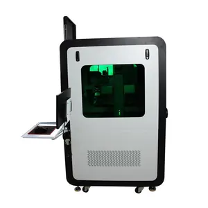 IPG laser source laser à fiber machine de marquage pleine clos type métal logo impression/gravure équipement