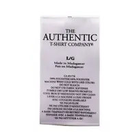 Etichetta per lavaggio in poliestere etichetta in raso morbido etichetta per la cura della stampa del tessuto per tessuti
