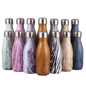 Bouteille d'eau en forme de cola en acier inoxydable 17oz Sport Thermos pour eau bouillante - Product Image 3