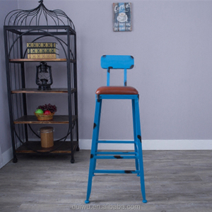 2016 <span class=keywords><strong>italie</strong></span> style métal Industriel bar meubles grand bar chaise haute pour vente - Product Image 6