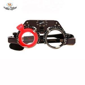 Pure Titanium Optical Trial Frame Ocular ajustável Pupil Distância Oftálmica Test Trial Óculos Optometry Equipment - Product Image 3