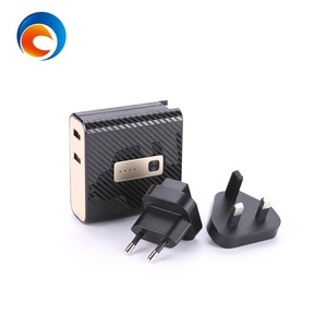 <span class=keywords><strong>6400</strong></span> <span class=keywords><strong>MAH</strong></span> Double Prise Source Portable Chargeur Rapide De Banque De Puissance avec le Sac DE PE - Product Image 1