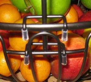 Gros panier de fruits avec titulaire de la <span class=keywords><strong>banane</strong></span>, fruits panier de stockage, fil métallique corbeille de fruits pour la cuisine - Product Image 3