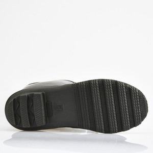 Commercio all'ingrosso scarpe da pioggia nere da donna da caccia personalizzabili impermeabili e antiscivolo con tacco alto <span class=keywords><strong>stivali</strong></span> da donna - Product Image 6