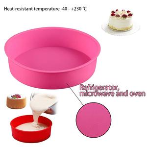 Moule rond en Silicone de 6 pouces, ustensiles de cuisine, pour gâteau rond, Desserts à faire soi-même, pâtisserie, poêle à pâtisserie, pour <span class=keywords><strong>anniversaire</strong></span> - Product Image 5