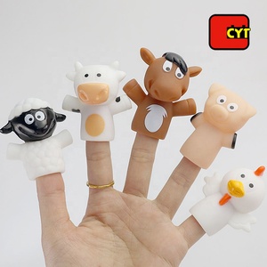 Historia <span class=keywords><strong>de</strong></span> la familia diciendo animal marionetas <span class=keywords><strong>de</strong></span> dedo para los niños - Product Image 1