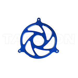 Lega di alluminio 6061 moto protezione della ventola per <span class=keywords><strong>kymco</strong></span> <span class=keywords><strong>agility</strong></span> <span class=keywords><strong>125</strong></span> - Product Image 1