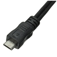 Câble adaptateur Micro USB mâle vers 2 RCA AV pour voiture et ordinateur, 28AWG PVC