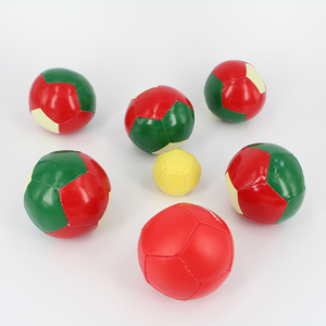 Bonne qualité se vendent bien PVC <span class=keywords><strong>en</strong></span> cuir pétanque de remplissage recycler le <span class=keywords><strong>plastique</strong></span> boccia balle - Product Image 2