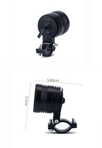 Usine <span class=keywords><strong>Noir</strong></span> <span class=keywords><strong>Clignotant</strong></span> Haut Bas Faisceau 30w Laser Pistolet Voiture Lampe Lumière Led Moto Phares Projecteur Phares pour Motos - Product Image 5