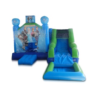 Proffesional factory Guangzhou 3 in <span class=keywords><strong>1</strong></span> <span class=keywords><strong>frozen</strong></span> Castle with slide Castle swimming pool - Product Image 1