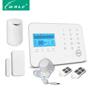 Chống Trộm Nhà Bảo Vệ GSM PSTN An Toàn Hệ Thống Báo Động Với PIR Door Sensor Thiết Bị Thông Minh