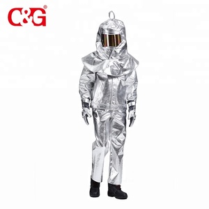Proximité d'incendie matériau aluminisé pompier costume - Product Image 6