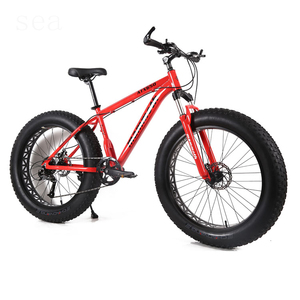 Vélo fat bike 26 pouces, bicyclette <span class=keywords><strong>rose</strong></span> fatbike, modèle haut de gamme - Product Image 6