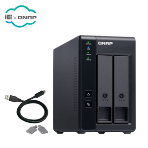 QNAP TR-002 2ช่อง USB Type-C ที่จัดเก็บข้อมูลโดยตรงพร้อมฮาร์ดแวร์จู่โจม