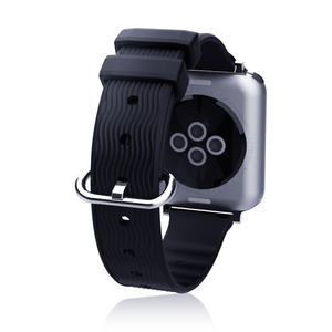 <span class=keywords><strong>De</strong></span> silicona suave patrón <span class=keywords><strong>de</strong></span> onda banda deportiva Correa banda pulsera para <span class=keywords><strong>Apple</strong></span> <span class=keywords><strong>Watch</strong></span> Nike yo Series 4/3 /2/1 - Product Image 4