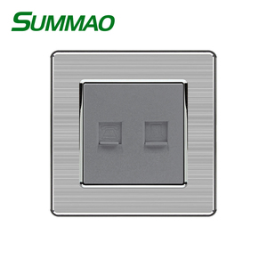 Phụ Kiện Điện Gia Dụng Ổ Cắm Trên Tường, Điện Thoại Di Động + Ổ Cắm Máy Tính Dữ Liệu 16A EU UK Tel + Ổ Cắm Dữ Liệu Tiêu Chuẩn Nối Đất 50/60Hz - Product Image 4