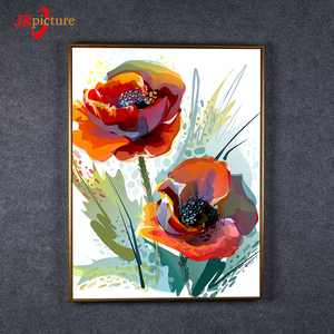 2019 buena calidad <span class=keywords><strong>casa</strong></span> decoración flores bonitas lona Impresión de pintura de aceite para el arte de <span class=keywords><strong>la</strong></span> pared - Product Image 1