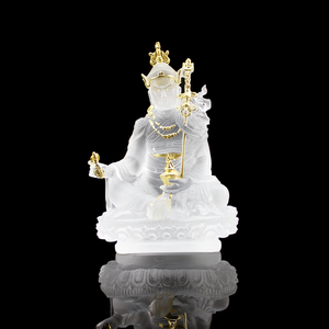 Chino Liuli <span class=keywords><strong>riendo</strong></span> Buda Shakyamuni estatua - Product Image 3