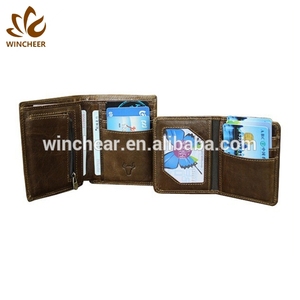 2019 Venta caliente al por mayor delgada slim moda Bolso Negro barato Cartera de cartera de cuero cartera para hombres - Product Image 4