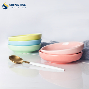 Cuenco pequeño de cerámica esmaltado para salsa de soja, minicuenco de Color para restaurante, precio al por mayor - Product Image 3