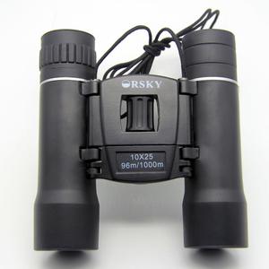 Alta calidad prismáticos 10x25 ligero plegable telescopio <span class=keywords><strong>Binocular</strong></span> hecho en China telescopio - Product Image 1