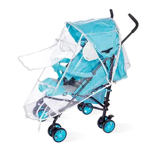 Stroller Weather Shield,Baby Rain Cover,Waterproof, Windproof, See Thru, Ventilation, Protection, Shade, Umbrella