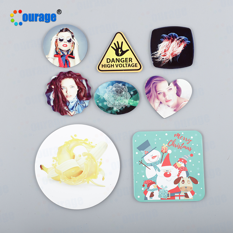 various styles refrigerator magnet custom metal blanks for sublimation fridge magnet