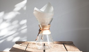 <span class=keywords><strong>Chemex</strong></span> de café de papel reutilizable taza 6 Pour por goteo de bambú de lujo de madera bandeja <span class=keywords><strong>Chemex</strong></span> goteo máquina de café - Product Image 5
