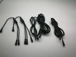 0.5m 1m 1.2m 1.5m 2m 2.5m 3m 3.5m 5m 10m Led Lights Extension Power Cables DC5521 From Male To Female