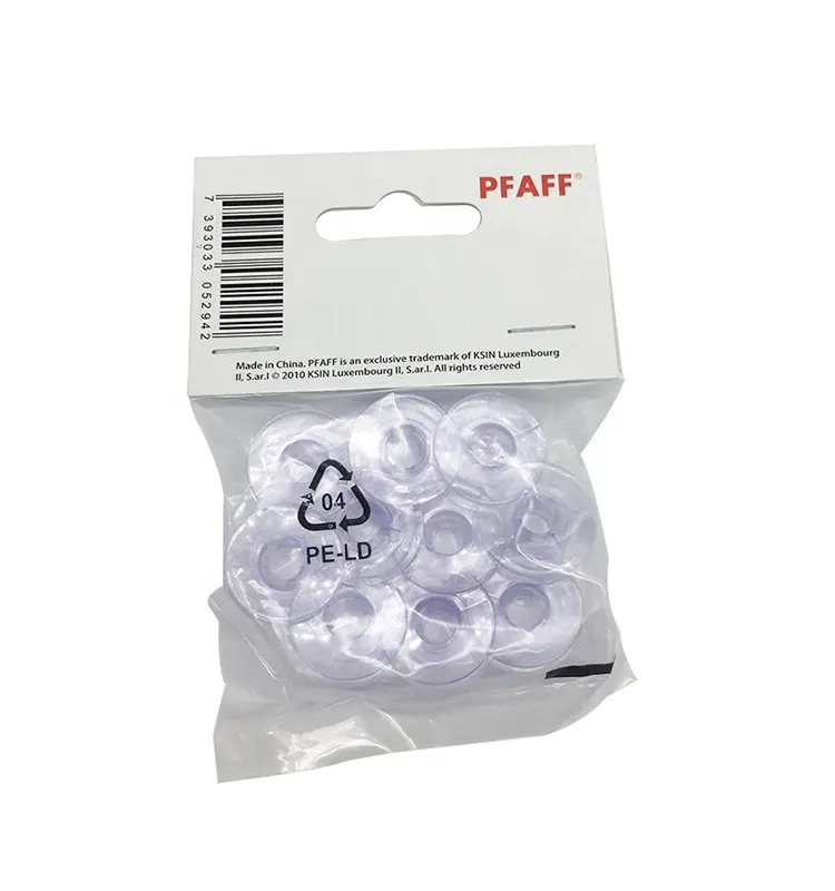 Pfaff bobbins para costura, máquinas têxteis de plástico, pfaff #820921096 alto 820793096