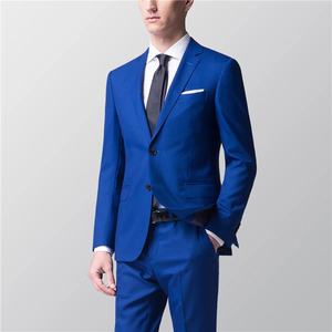 Costumes de mariage personnalisés MTM laine <span class=keywords><strong>sur</strong></span> <span class=keywords><strong>mesure</strong></span> pour hommes d'affaires formels Offre Spéciale - Product Image 5