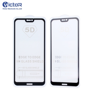 Para HW P20 Lite Protector de pantalla 5D 9H vidrio templado con mica completo Alta resistencia a los cristales de vidrio trans - Product Image 5