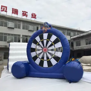 Thương Mại Inflatable Dart Board Game Kick Bóng Đá Inflatable Mục Tiêu Bóng Đá