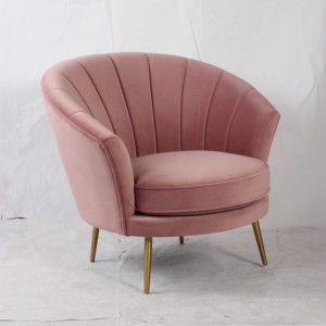 De acento Sillas De terciopelo rosa silla Popular mejor venta de estilo moderno, <span class=keywords><strong>muebles</strong></span> de Casa de silla de salón - Product Image 6