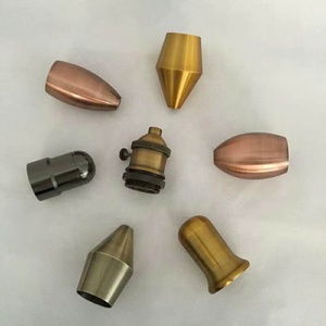 E27 ampuller elektrik kablosu için Vintage Metal lamba tutucu dekoratif ışık soketi anahtarsız topuzu vida anahtarsız topuzu elektrik kablosu - Product Image 6