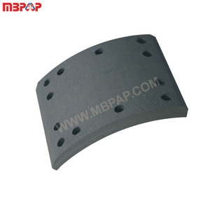 ผ้าเบรกรถบรรทุกยุโรป <span class=keywords><strong>VL88</strong></span> VL87ผ้าซับใน WG9231342069ทนทานสำหรับงานหนักเบรกรถบรรทุกแบบยุโรปและ5/4 - Product Image 4