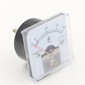 50*50mm AC Panel Meter Ampere meter Analog Panel Amp Meter mit Messung Analog Panel AC Ampere meter 20a