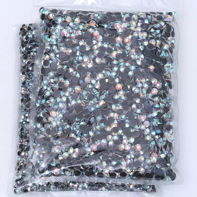 Big Pack Bling DMC Chất Lượng Hotfix Rhinestone Sắt Trên Strass Sửa Chữa Nóng Rhinestone Trong Số Lượng Lớn Cho Thạch Khăn Quàng Cổ