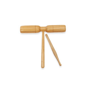 Bán buôn chuyên nghiệp cụ gõ agogo gỗ khối giai điệu với leng keng Stick - Product Image 1