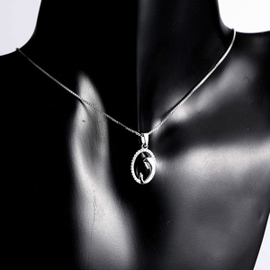 Femmes conception Vierge <span class=keywords><strong>marie</strong></span> sérénité prière catholique bijoux pendentif collier - Product Image 3