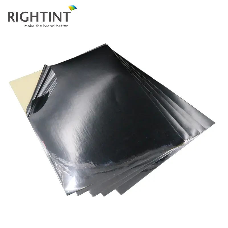 Chuyên Nghiệp Bạc Vật Liệu Pet Tự Dính Mylar Phim Tấm