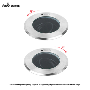 Savia-luces led empotradas de techo para interiores y exteriores, impermeables IP67, <span class=keywords><strong>GU10</strong></span>, 8W, de acero inoxidable, para pasillo y balcón - Product Image 4