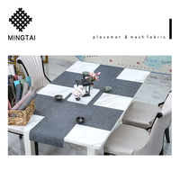 Napperons de Table Gris Thermorésistants pour Cuisine Moderne